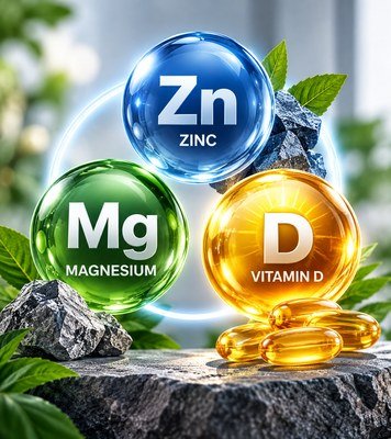 Zinc, Magnesium and Vitamin D